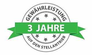 3 Jahre Gewährleistung